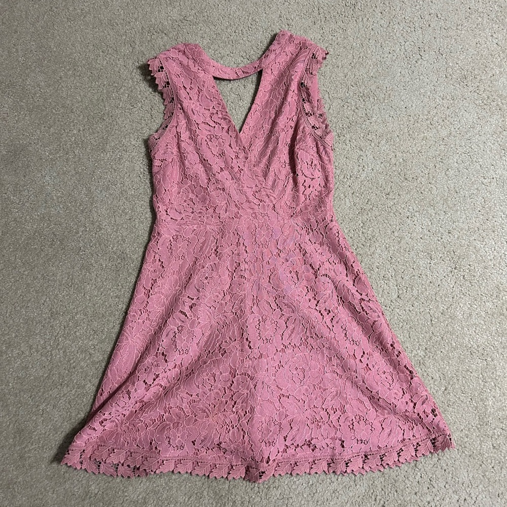 Francesca’s Pink Dress